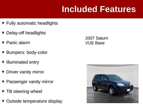 Used 2007 Saturn Vue 2WD V6 image 4