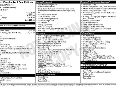 Used 2024 Jeep Wrangler Unlimited Rubicon 4xe AWD/4WD image 6