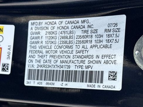 New 2026 Honda CR-V EX-L image 40