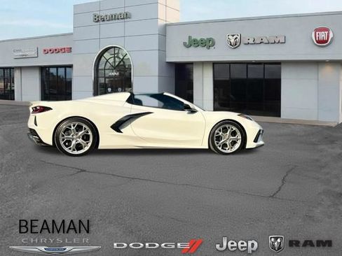 Used 2023 Chevrolet Corvette Stingray Preferred Conv w/ Chrome Exterior Badge Package RWD image 1