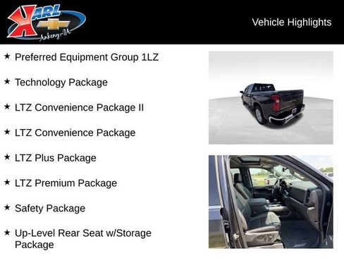 Certified 2024 Chevrolet Silverado 1500 LTZ w/ LTZ Premium Package AWD/4WD image 2