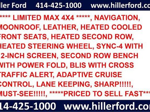 Certified 2024 Ford Expedition Max Limited AWD/4WD image 2