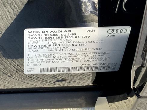 Used 2021 Audi Q5 2.0T Premium Plus w/ Premium Plus Package AWD/4WD image 33