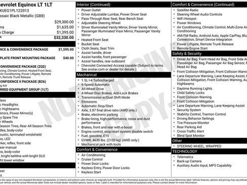 Used 2023 Chevrolet Equinox LT AWD/4WD image 35