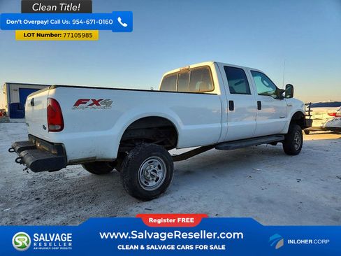 Used 2006 Ford F350 4x4 Crew Cab Super Duty image 4
