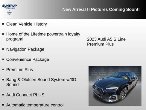 Used 2023 Audi A5 2.0T Premium Plus w/ Premium Plus AWD/4WD image 6