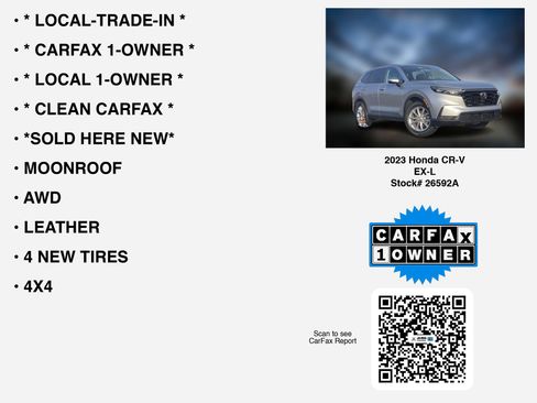 Certified 2023 Honda CR-V EX-L image 7