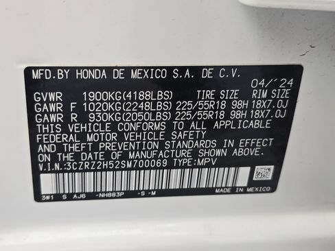 Used 2025 Honda HR-V Sport image 34