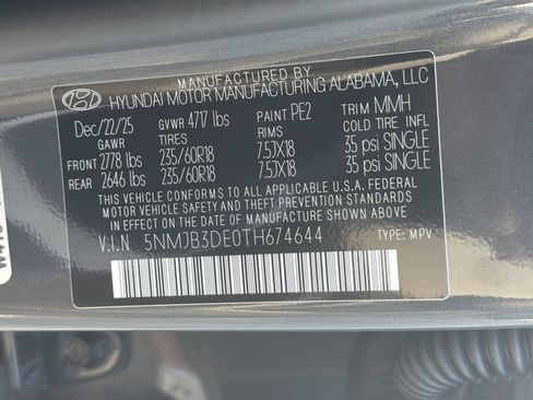 Certified 2026 Hyundai Tucson SEL Plus FWD image 33