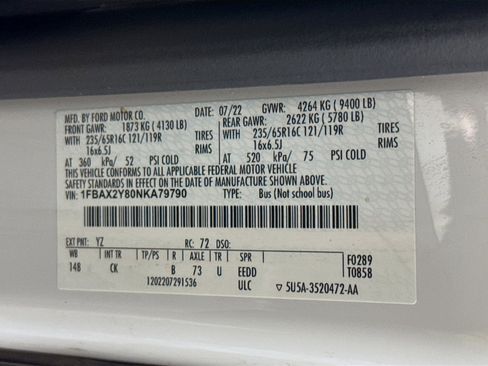 Used 2022 Ford Transit 350 XLT image 35