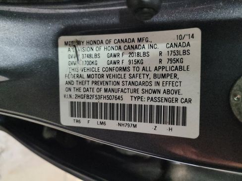 Used 2015 Honda Civic LX image 33
