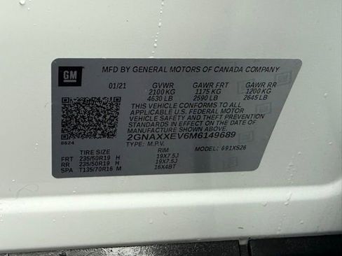 Used 2021 Chevrolet Equinox Premier w/ Redline Edition image 43