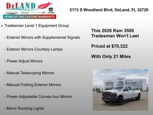 New 2026 RAM 3500 Tradesman image 19