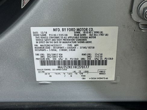 Used 2019 Ford EcoSport Titanium image 12