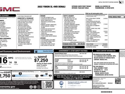 Certified 2022 GMC Yukon XL Denali