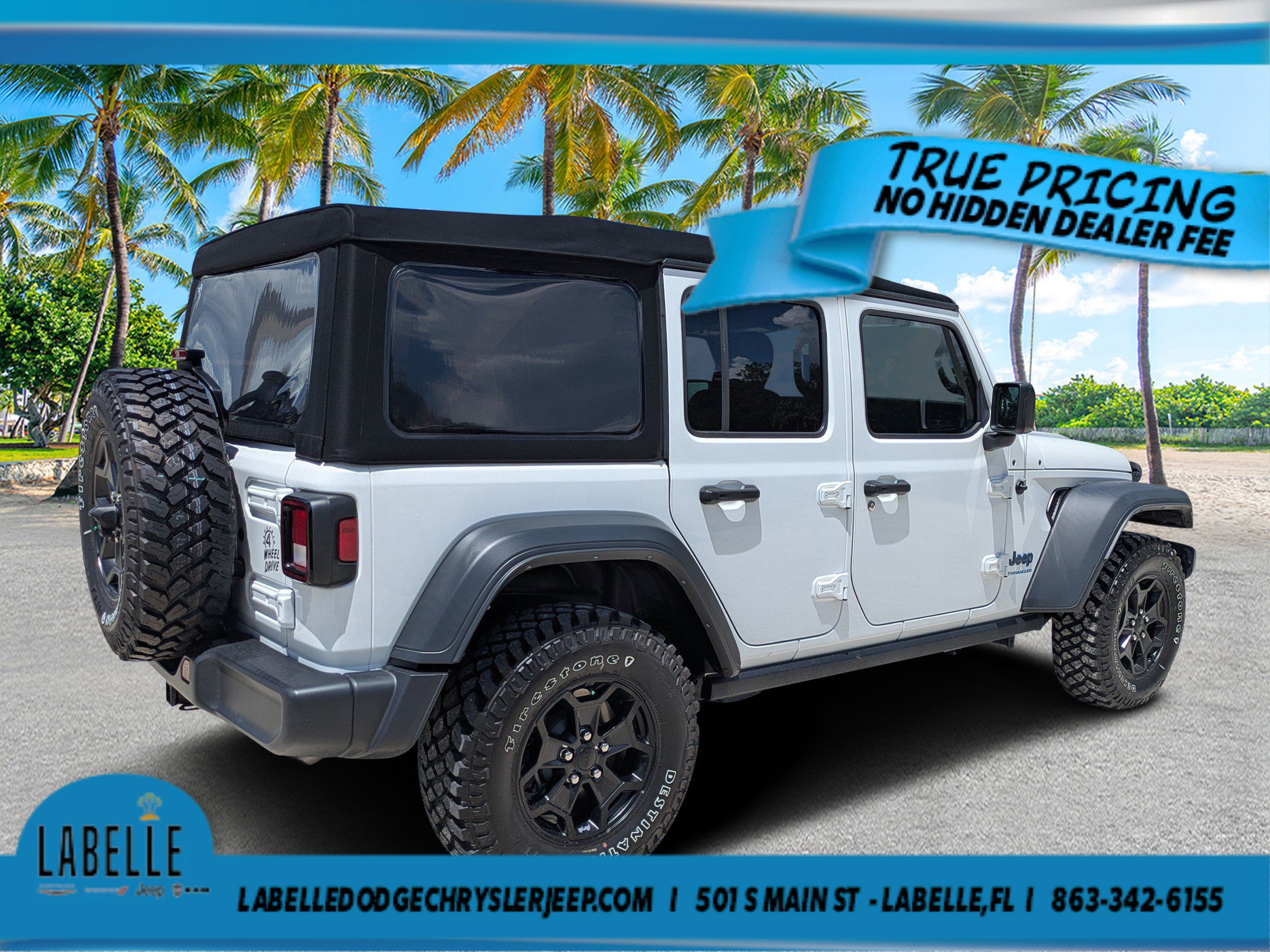 Used 2023 Jeep Wrangler Unlimited AWD/4WD image 3