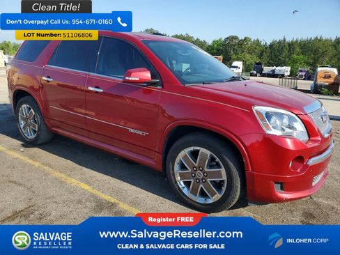 Used 2012 GMC Acadia Denali AWD/4WD image 5