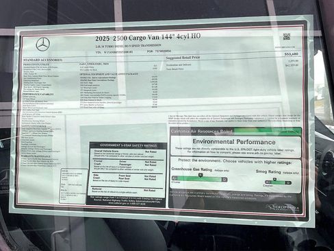 New 2025 Mercedes-Benz Sprinter 2500 image 14