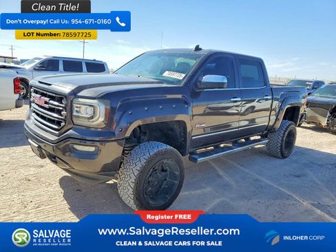 Used 2016 GMC Sierra 1500 SLT w/ All-Terrain Package image 1