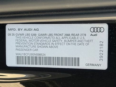 Used 2025 Audi A5 2.0T Premium w/ Convenience Package AWD/4WD image 30