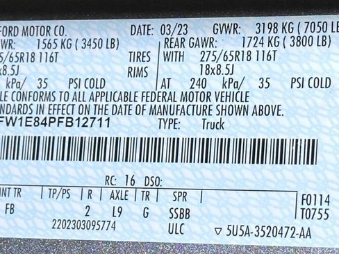 Used 2023 Ford F150 XLT w/ Equipment Group 302A High image 61