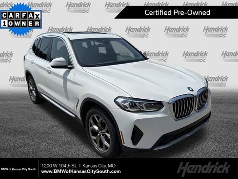 Certified 2023 BMW X3 xDrive30i w/ Premium Package AWD/4WD image 1