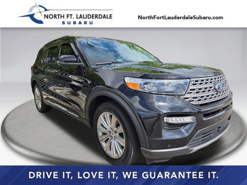 Used 2024 Ford Explorer Limited w/ Limited Technology Package RWD image 1