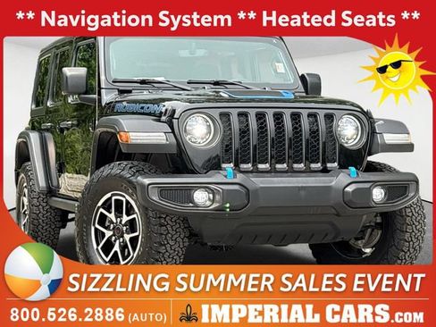 Used 2023 Jeep Wrangler Unlimited Rubicon 4xe AWD/4WD image 1