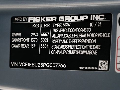 Used 2023 Fisker Ocean Extreme image 56