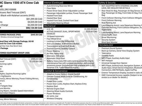 Used 2024 GMC Sierra 1500 AT4 w/ AT4 Preferred Package AWD/4WD image 2