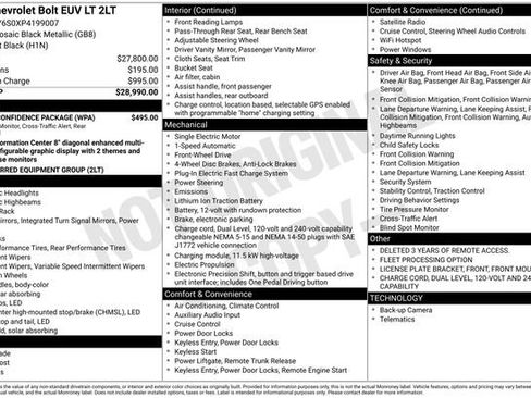 Certified 2023 Chevrolet Bolt EUV LT w/ Driver Confidence Package image 16