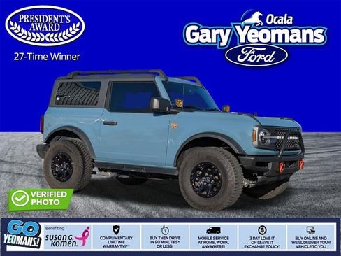 Certified 2022 Ford Bronco Badlands image 1