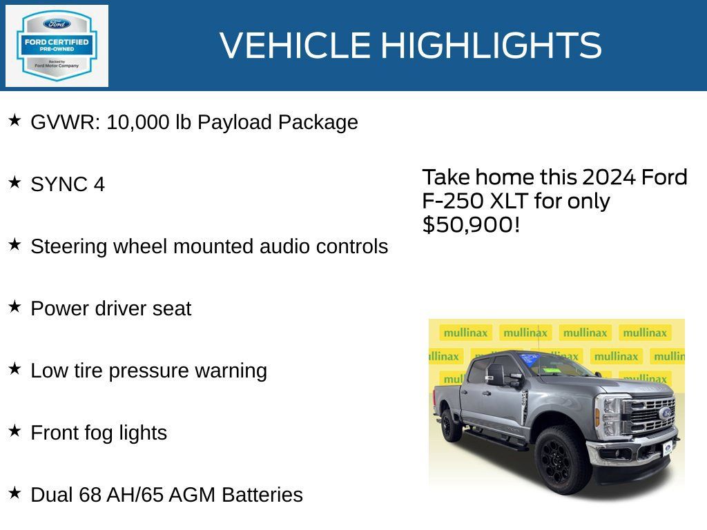 Used 2024 Ford F250 XLT AWD/4WD image 22