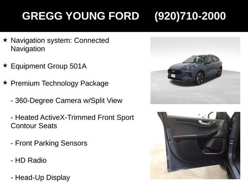 New 2025 Ford Escape ST-Line Elite w/ Premium Technology Package image 7