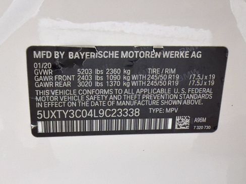 Used 2020 BMW X3 sDrive30i w/ Convenience Package RWD image 27