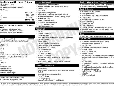 Used 2023 Dodge Durango GT RWD image 16