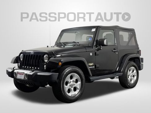 Used 2015 Jeep Wrangler Sahara w/ Connectivity Group AWD/4WD image 1