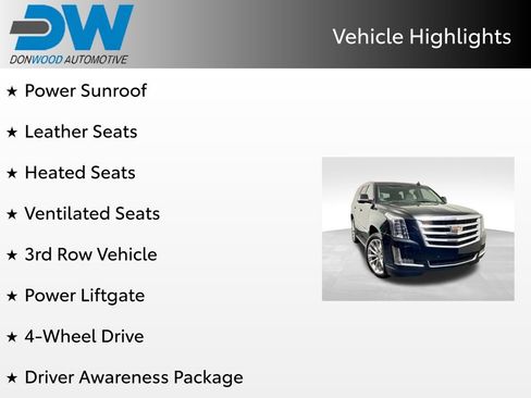 Used 2019 Cadillac Escalade Luxury AWD/4WD image 6