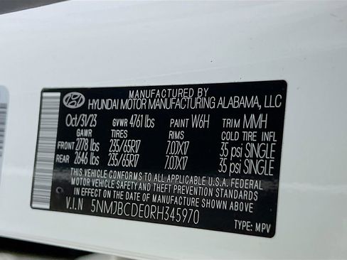 Certified 2024 Hyundai Tucson SEL image 28