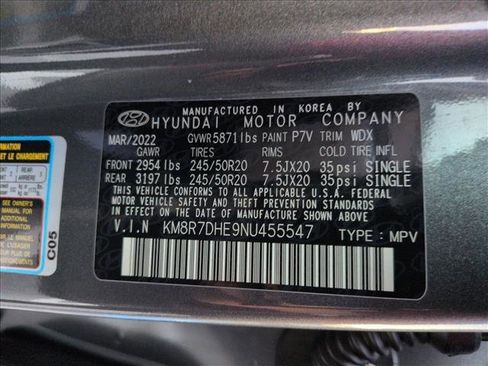 Used 2022 Hyundai Palisade Calligraphy w/ Cargo Package image 27