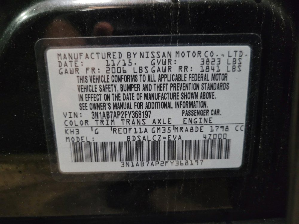 Used 2015 Nissan Sentra S FWD image 33