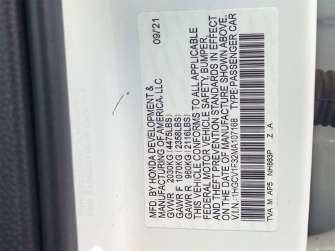 Used 2021 Honda Accord Sport image 34