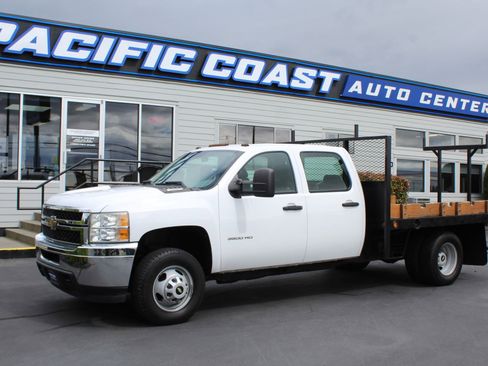 Used 2011 Chevrolet Silverado 3500 W/T w/ Snow Plow Prep Package AWD/4WD image 1