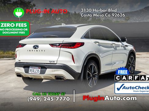 Used 2023 INFINITI QX55 Luxe w/ Cargo Package AWD/4WD image 4