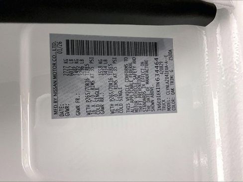 New 2026 Nissan Frontier S image 44