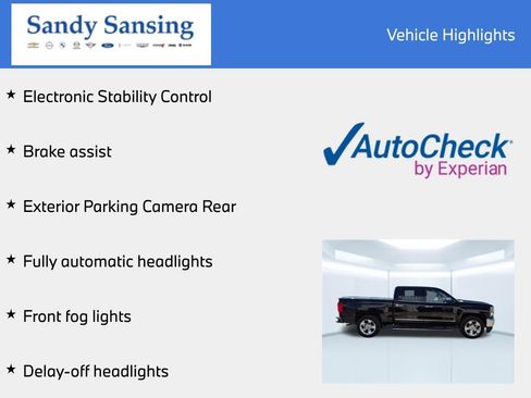 Used 2018 Chevrolet Silverado 1500 LTZ w/ Sport Package RWD image 7