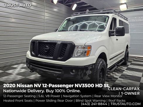 Used 2020 Nissan NV 3500 SL RWD image 1