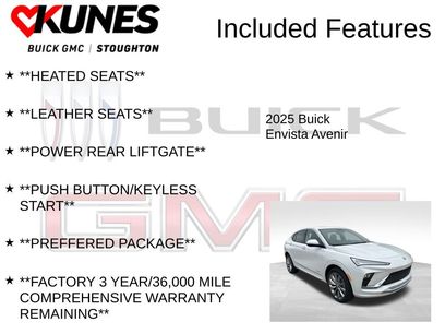 New 2025 Buick Envista Avenir
