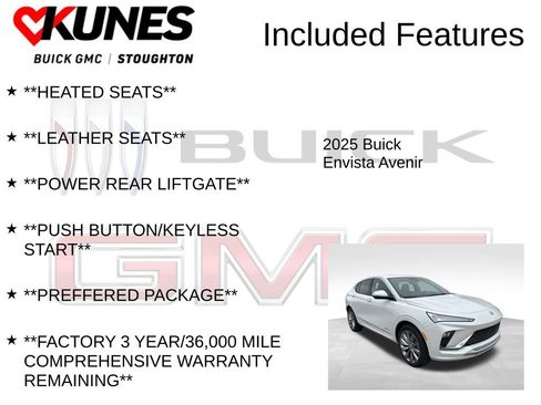 New 2025 Buick Envista Avenir image 3