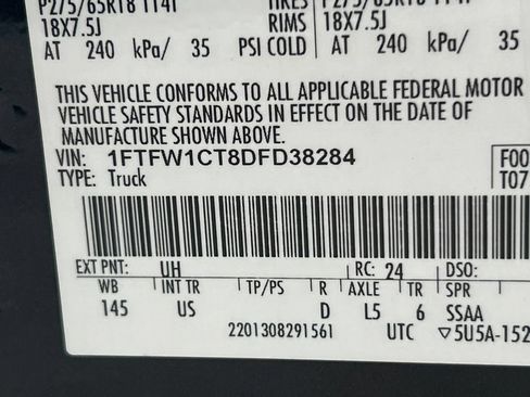 Used 2013 Ford F150 XLT w/ XLT Chrome Pkg RWD image 40